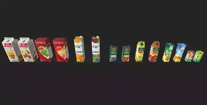 Juices juice boxes