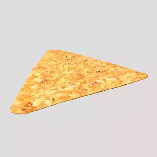 Tortilla Chip Low-poly 3D model