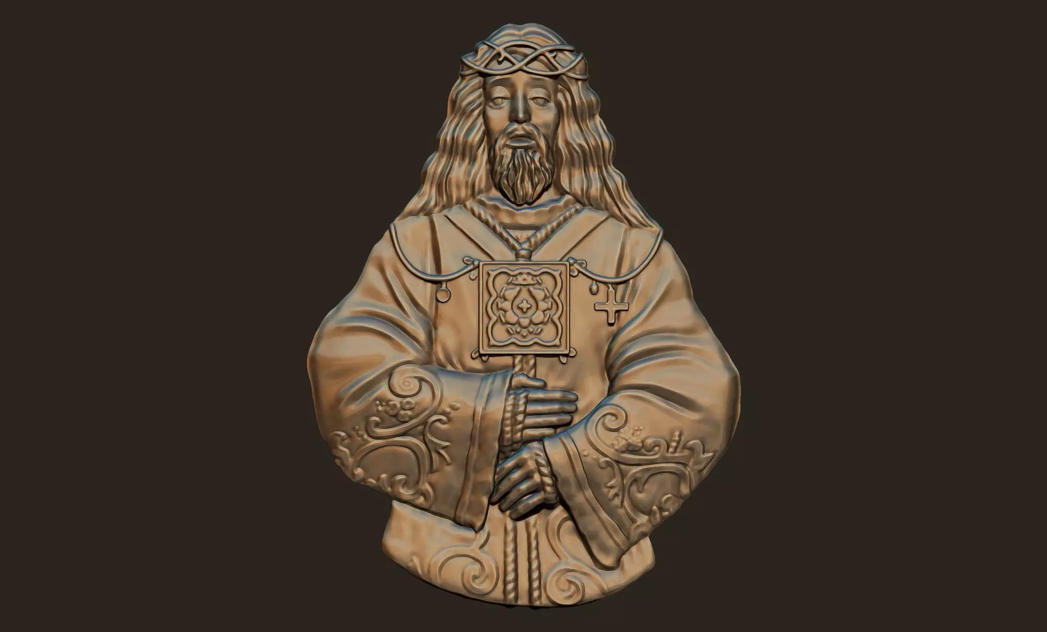 Christ rescued Spanish Catholicism in Stl format CNC 3D print model