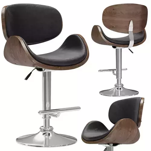 Eames Lounge Bar Stool