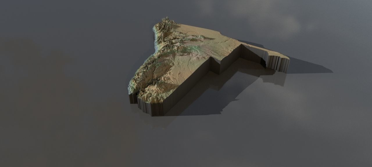 Collection of heightmaps and geometry for Namibia Texture_2