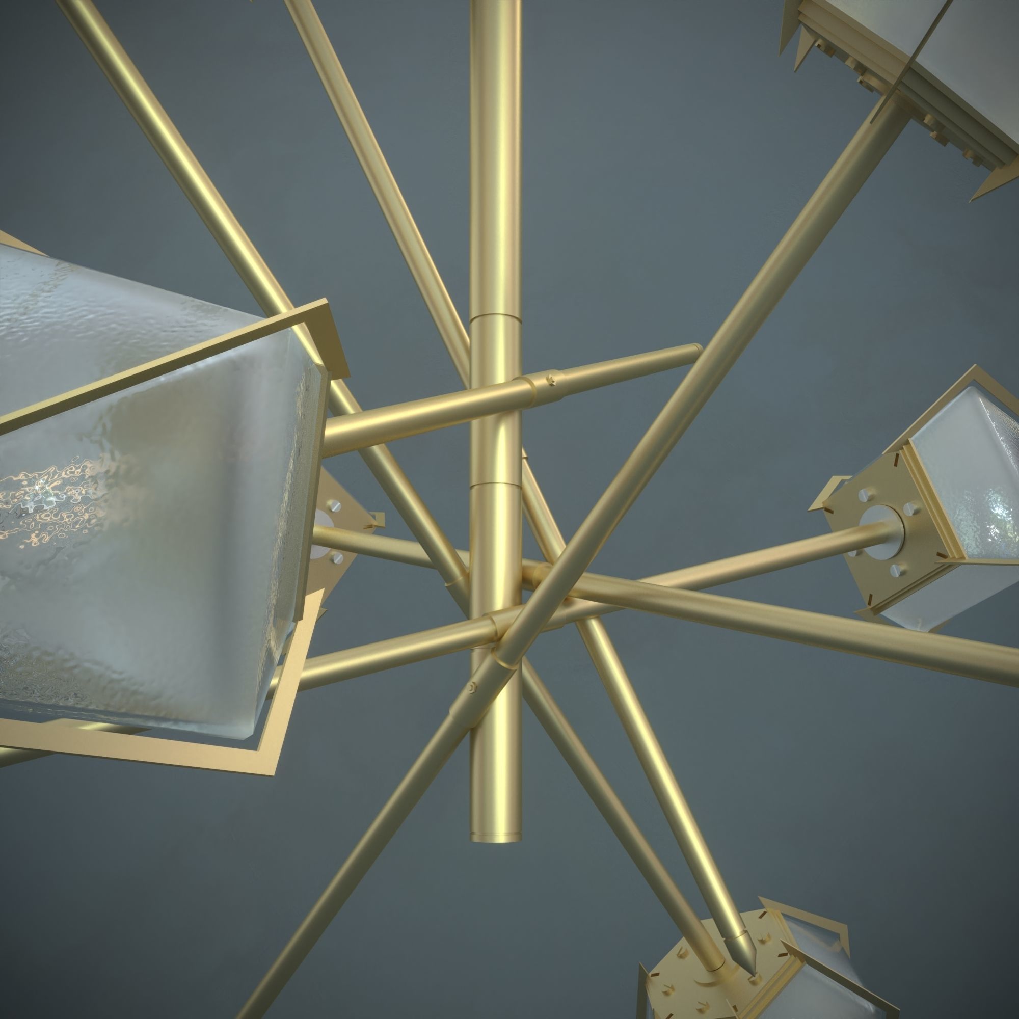 Harlow-Small Chandelier  3D model_11