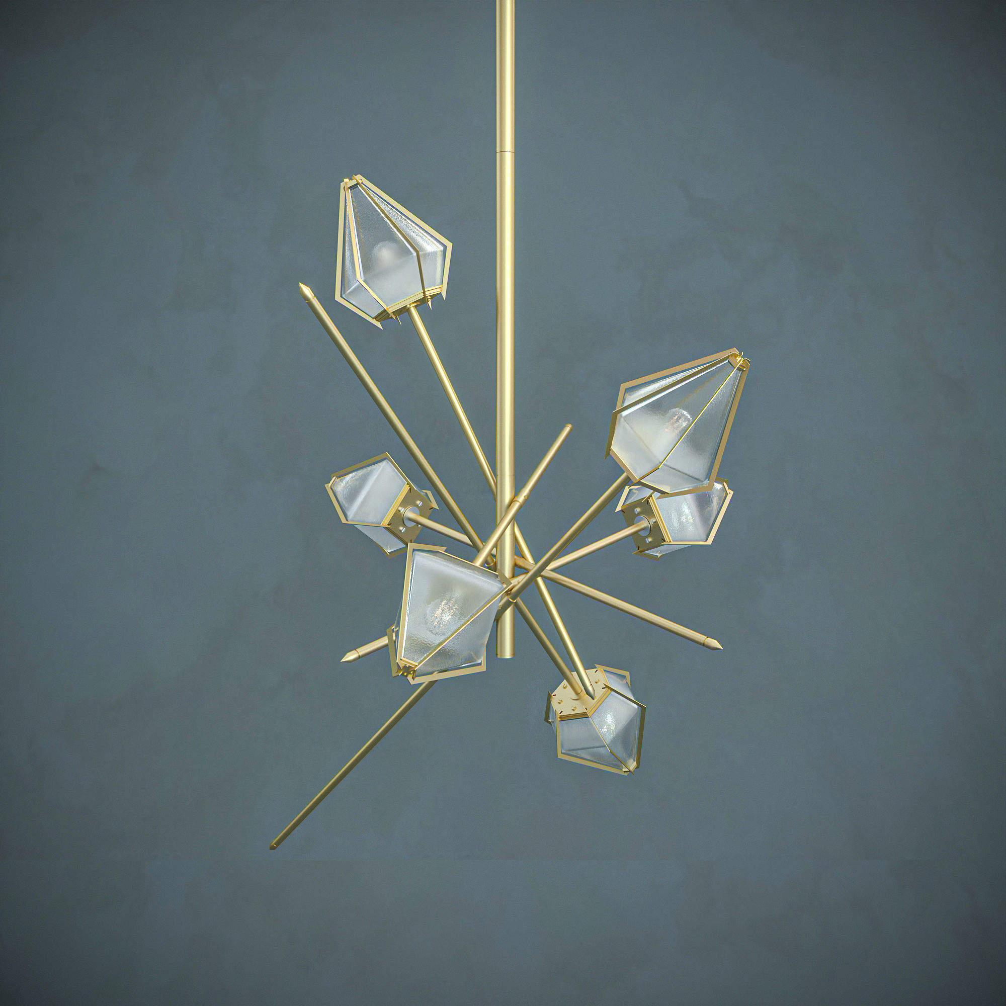 Harlow-Small Chandelier  3D model_10