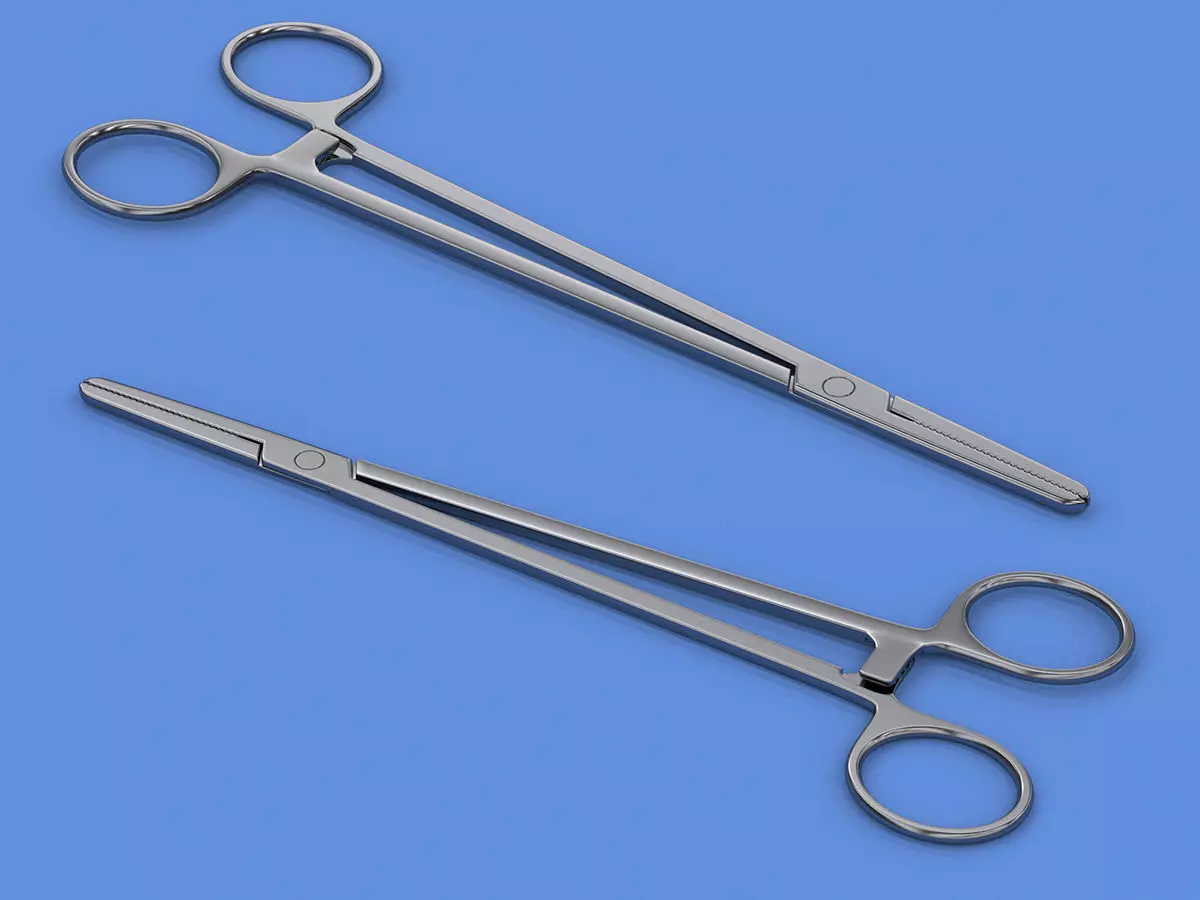 Surgical Forceps 3D model