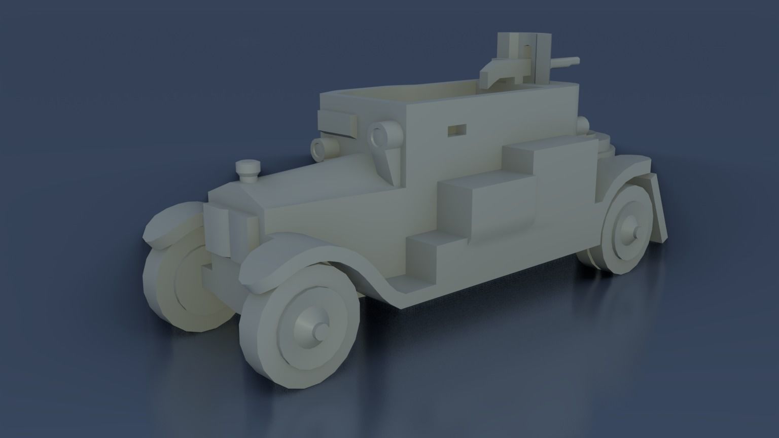 Minerva Armored Car 3D print model_17