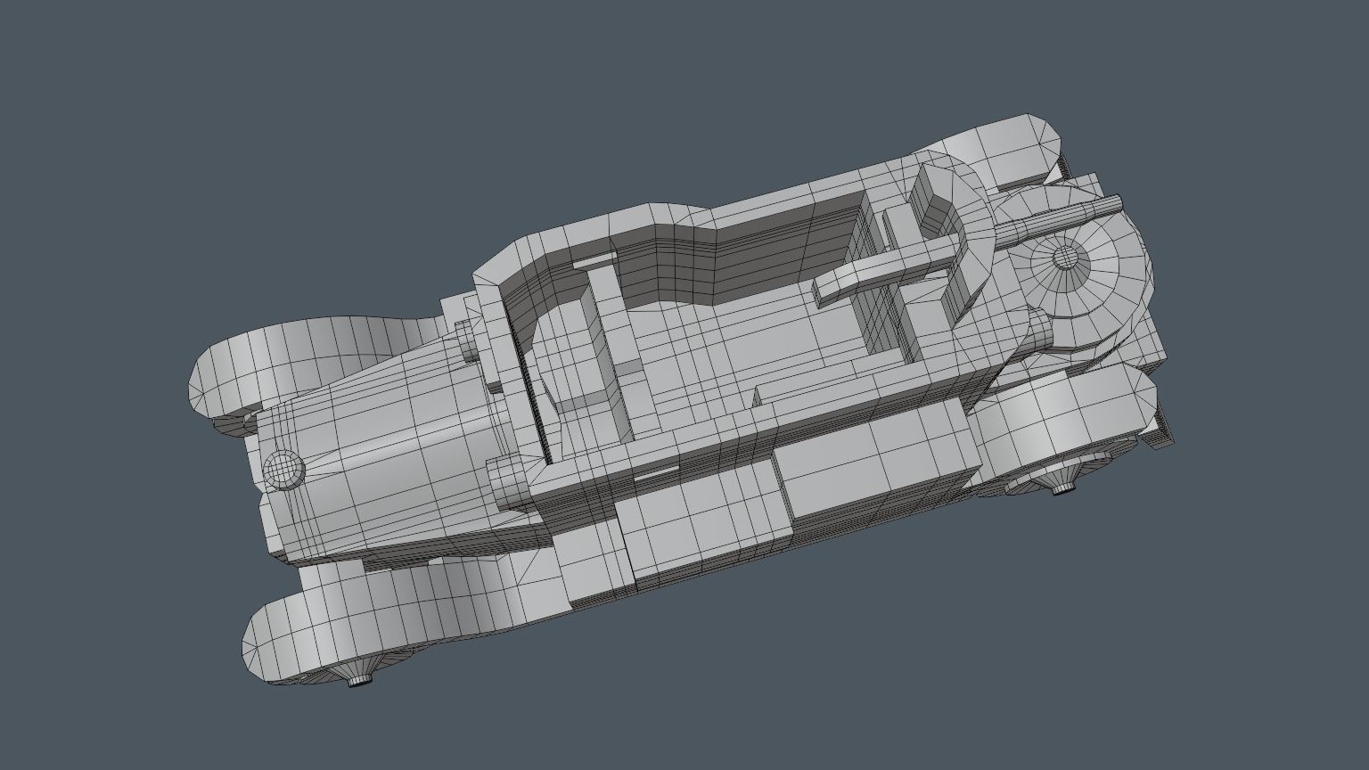 Minerva Armored Car 3D print model_14