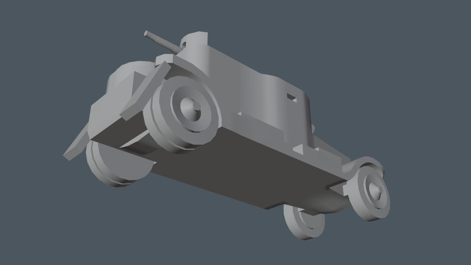 Minerva Armored Car 3D print model_12