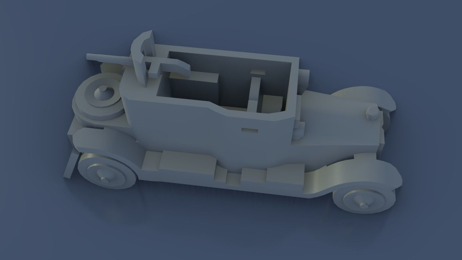 Minerva Armored Car 3D print model_19