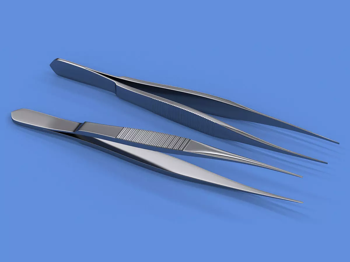Dissecting Forceps 3D model