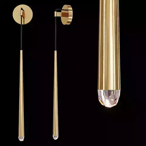 Restoration Hardware AQUITAINE GRAND SCONCE Black