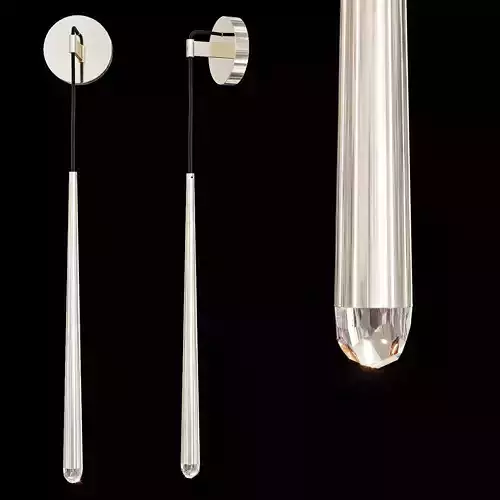 Restoration Hardware AQUITAINE GRAND SCONCE Nickel