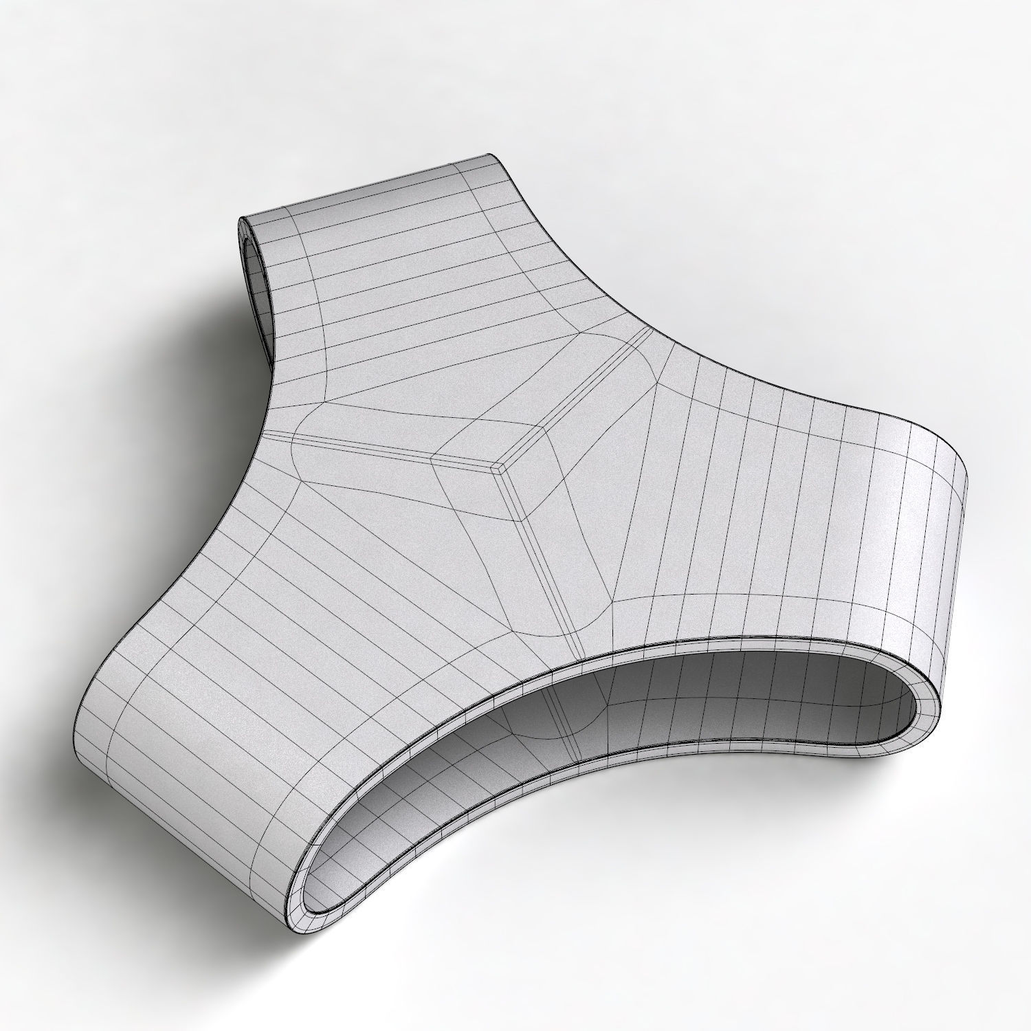 Pants Coffee Table 3D model_4