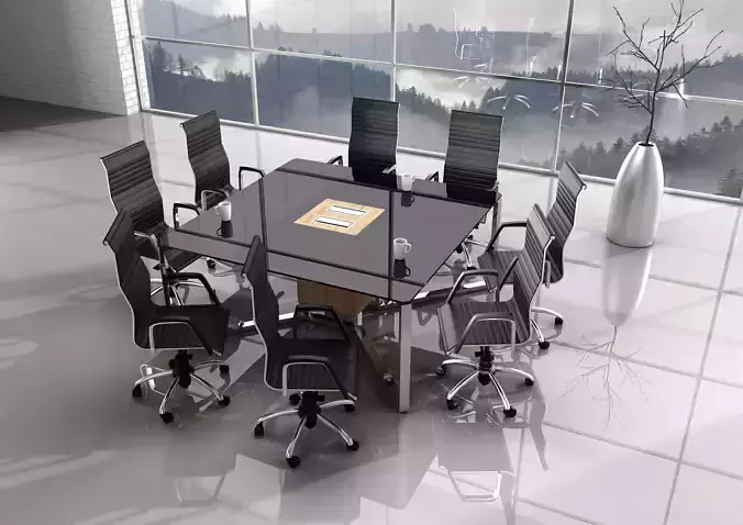 meeting room cd166 b05 3D model