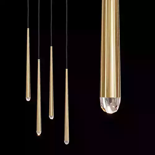 Restoration Hardware AQUITAINE PENDANT Brass