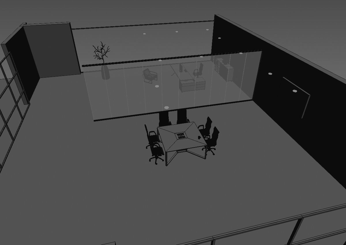 meeting room cd166 a06 3D model_30