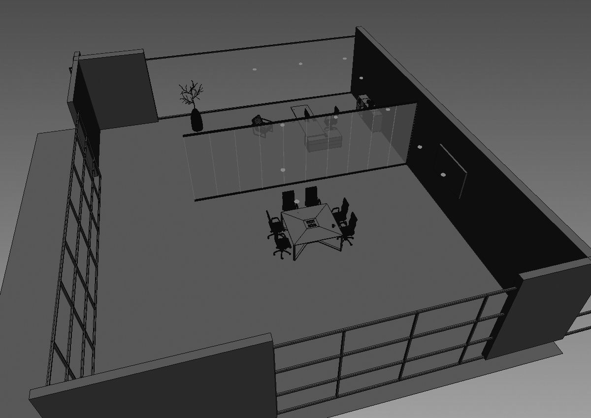 meeting room cd166 a06 3D model_19