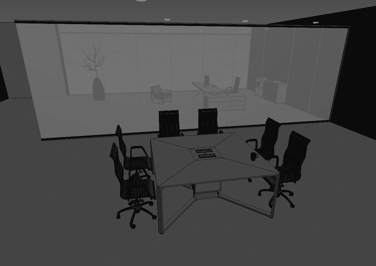 meeting room cd166 a06 3D model_42