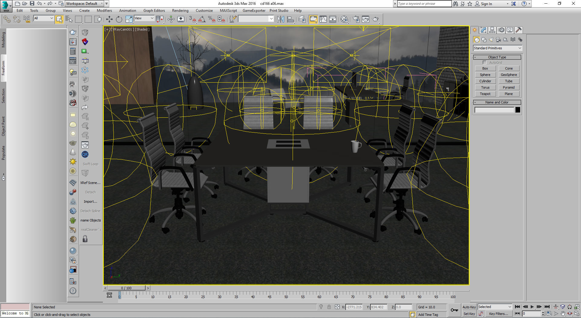 meeting room cd166 a06 3D model_1