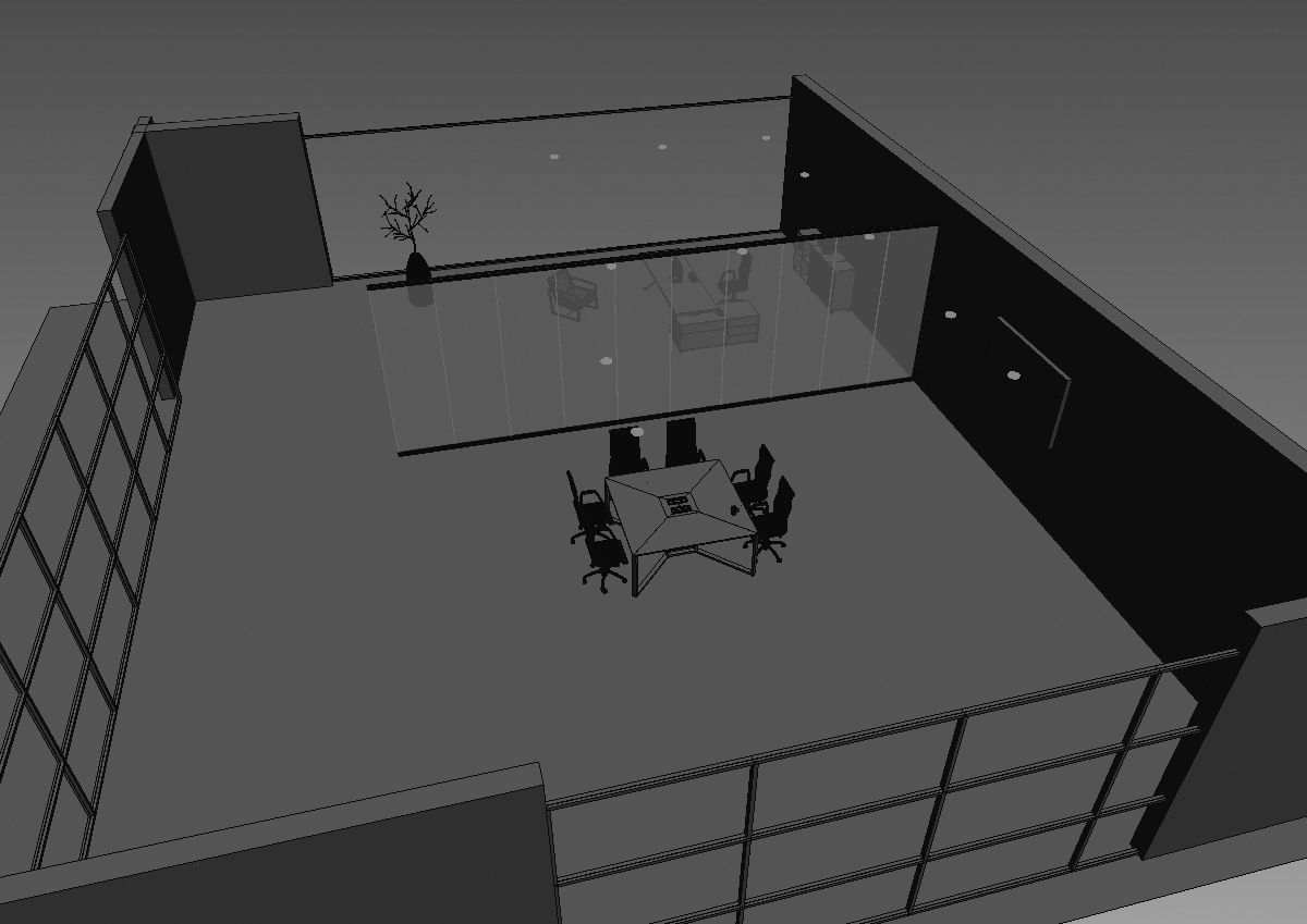 meeting room cd166 a06 3D model_24