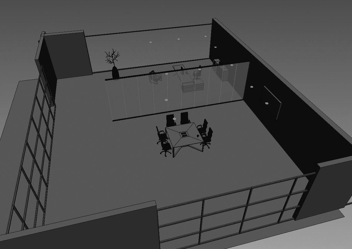meeting room cd166 a06 3D model_21