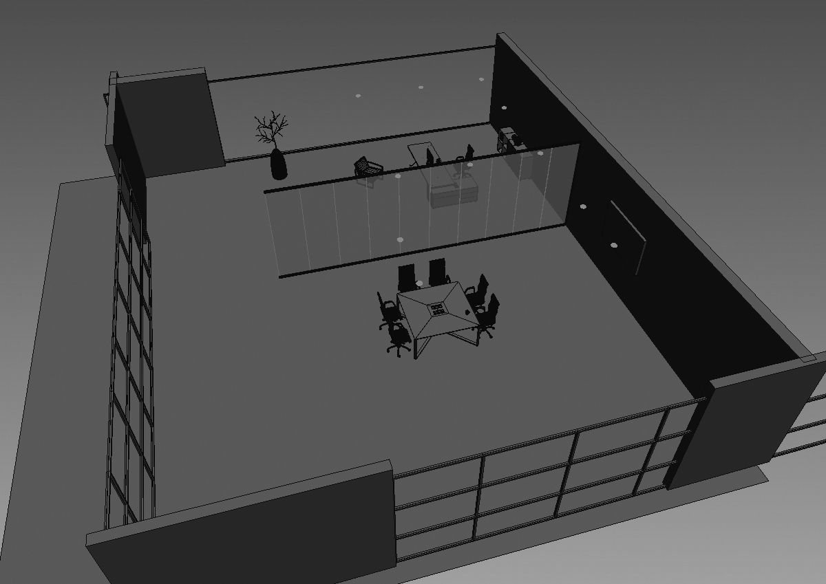 meeting room cd166 a06 3D model_17