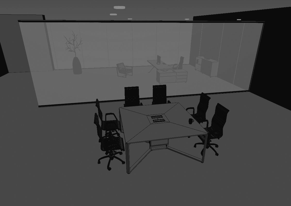meeting room cd166 a06 3D model_41