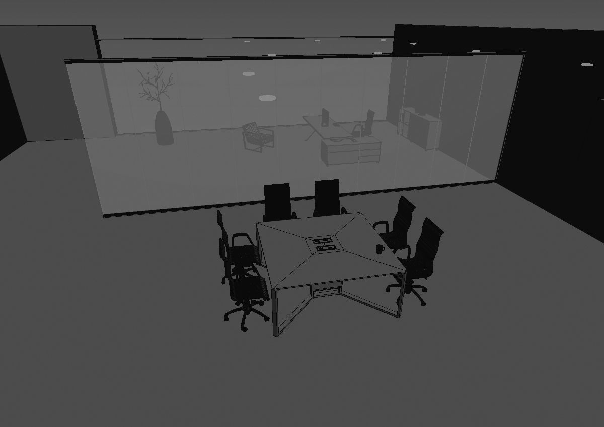 meeting room cd166 a06 3D model_39