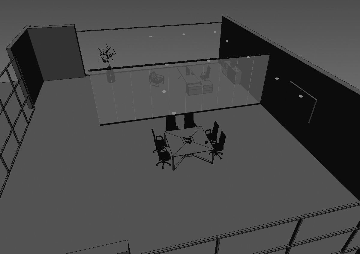 meeting room cd166 a06 3D model_29