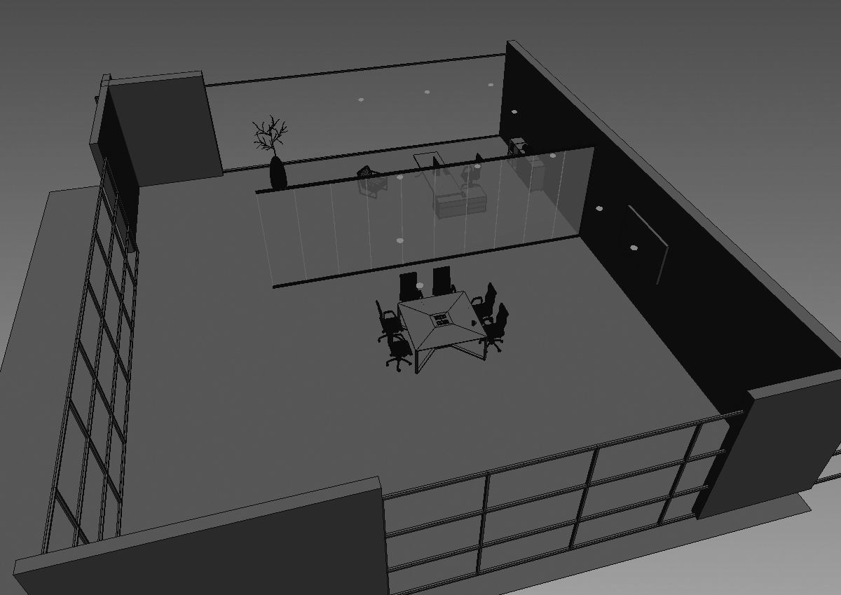 meeting room cd166 a06 3D model_20