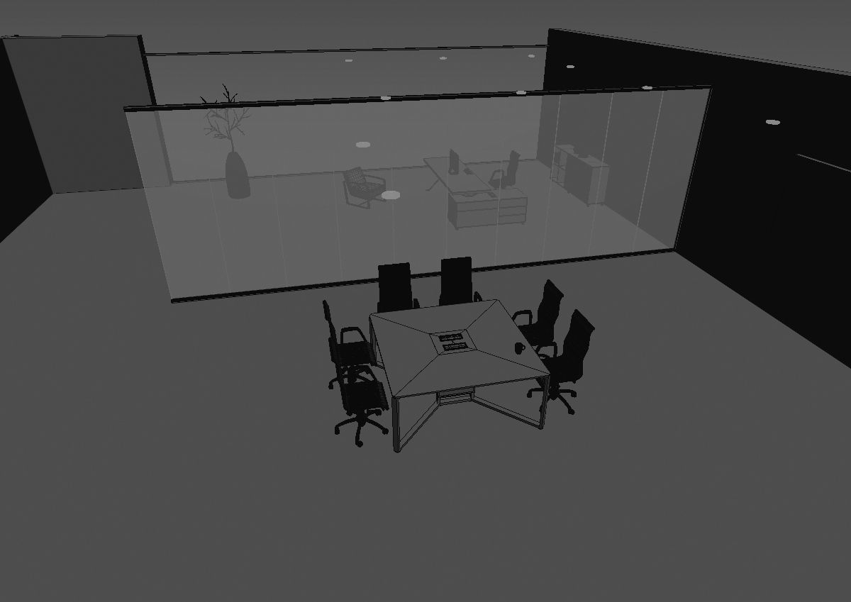 meeting room cd166 a06 3D model_37