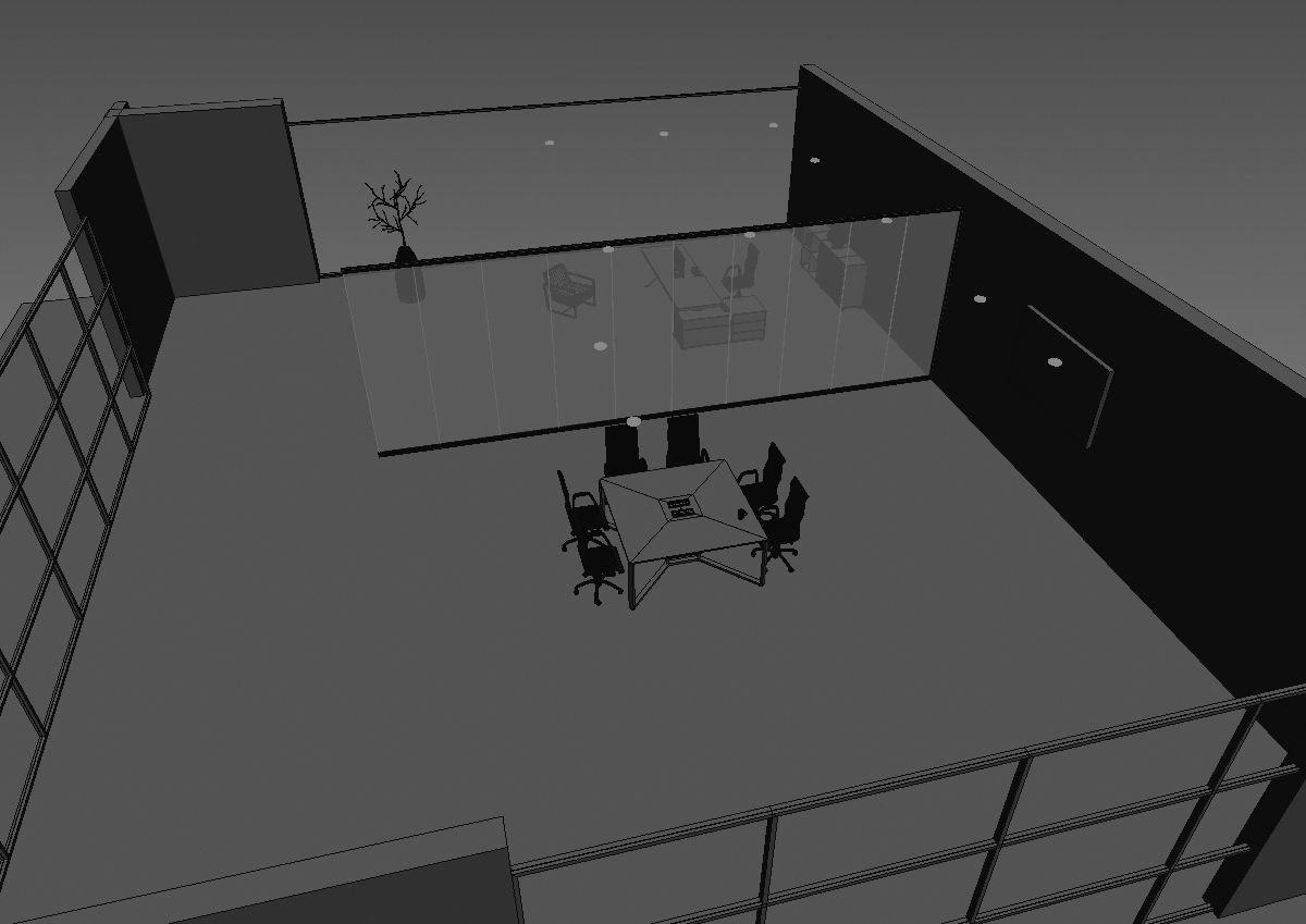 meeting room cd166 a06 3D model_27