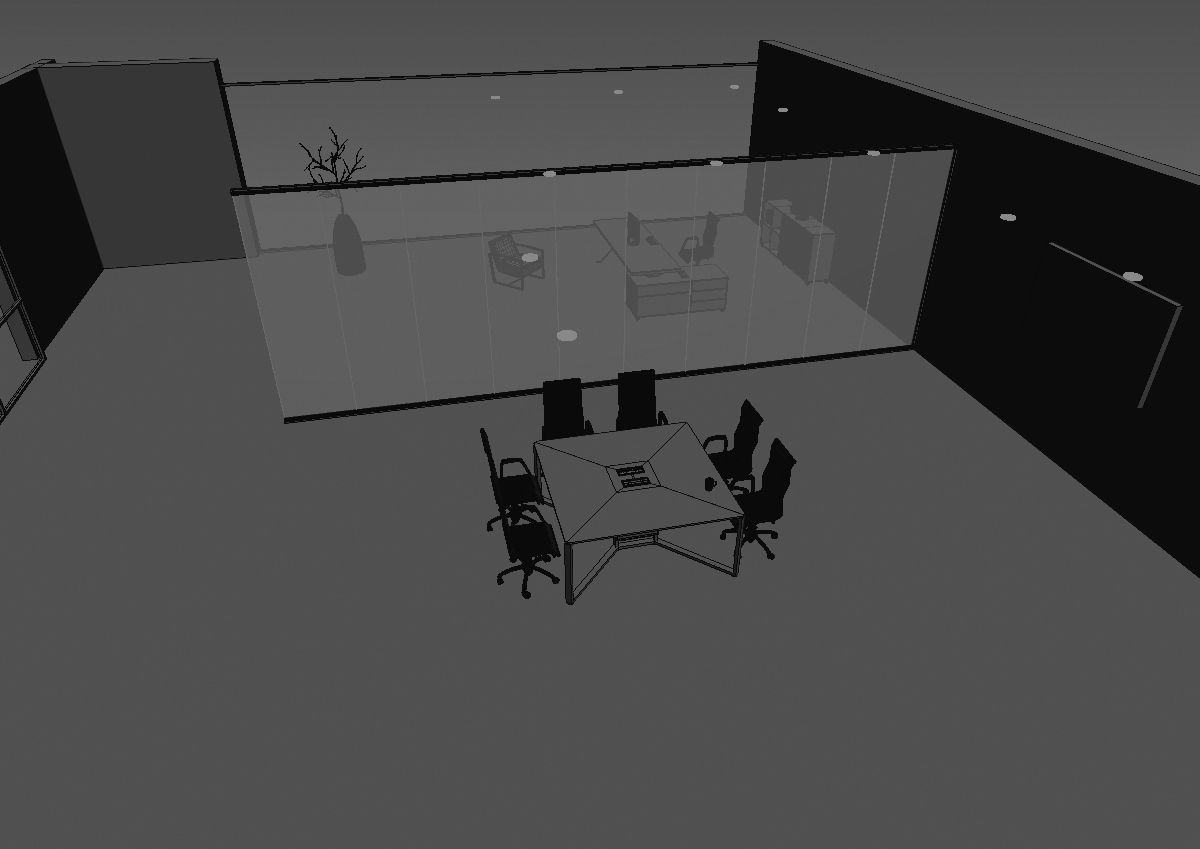 meeting room cd166 a06 3D model_34