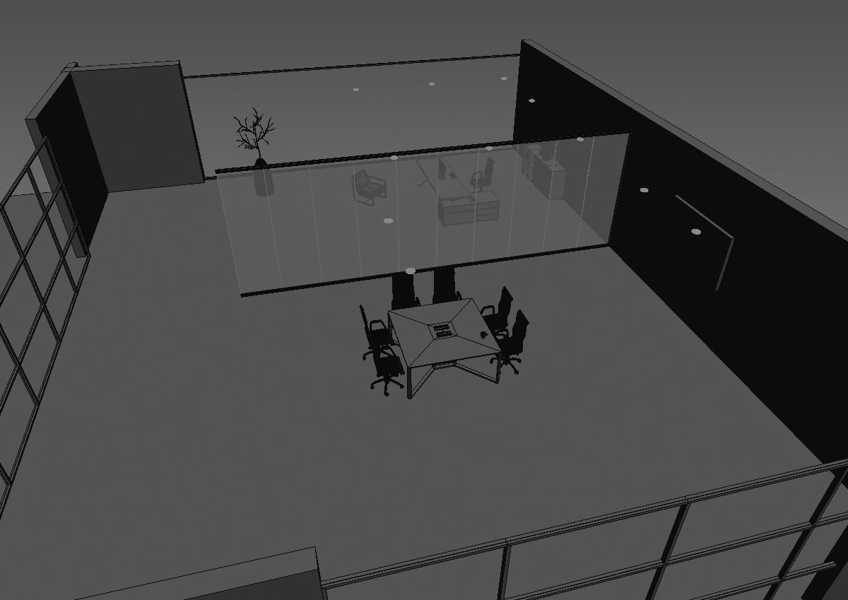 meeting room cd166 a06 3D model_28