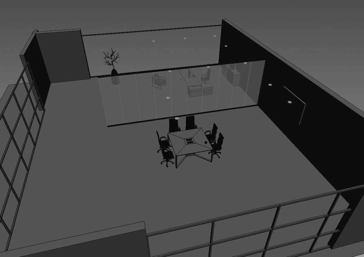 meeting room cd166 a06 3D model_26