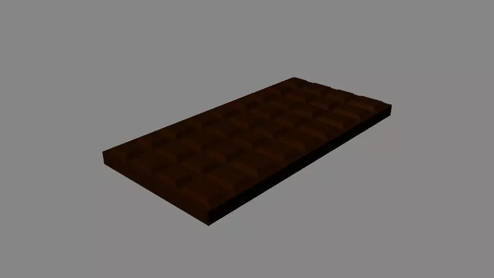 Chocolate Bar Free 3D model