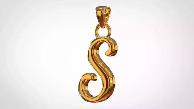 Nautilus Pompilius Font S Pendant 3D print model