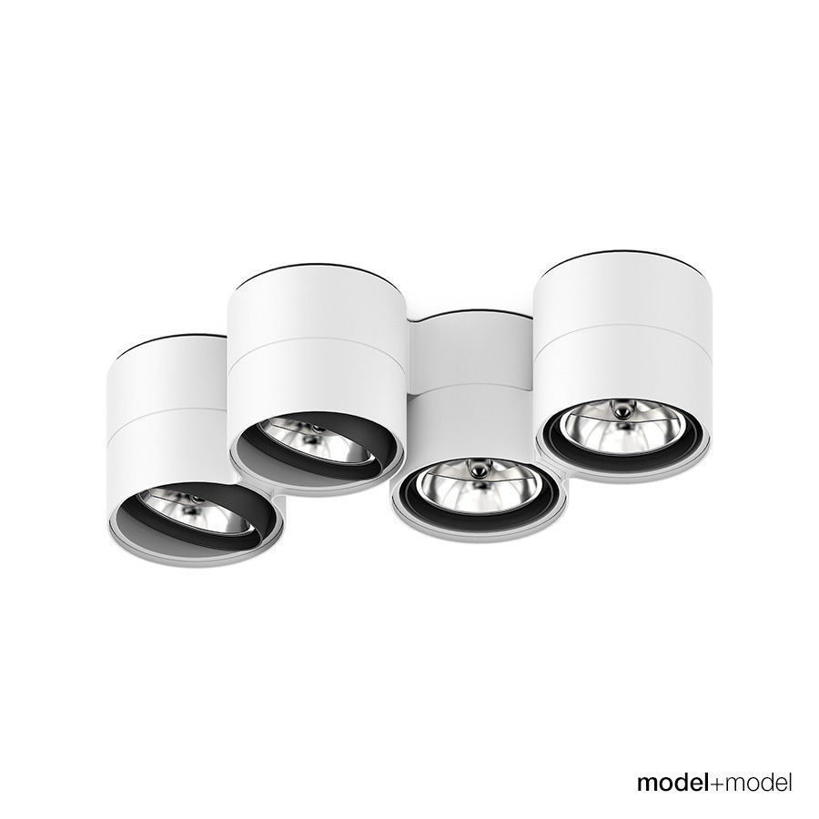 Deltalight Link spotlights 3D model_7