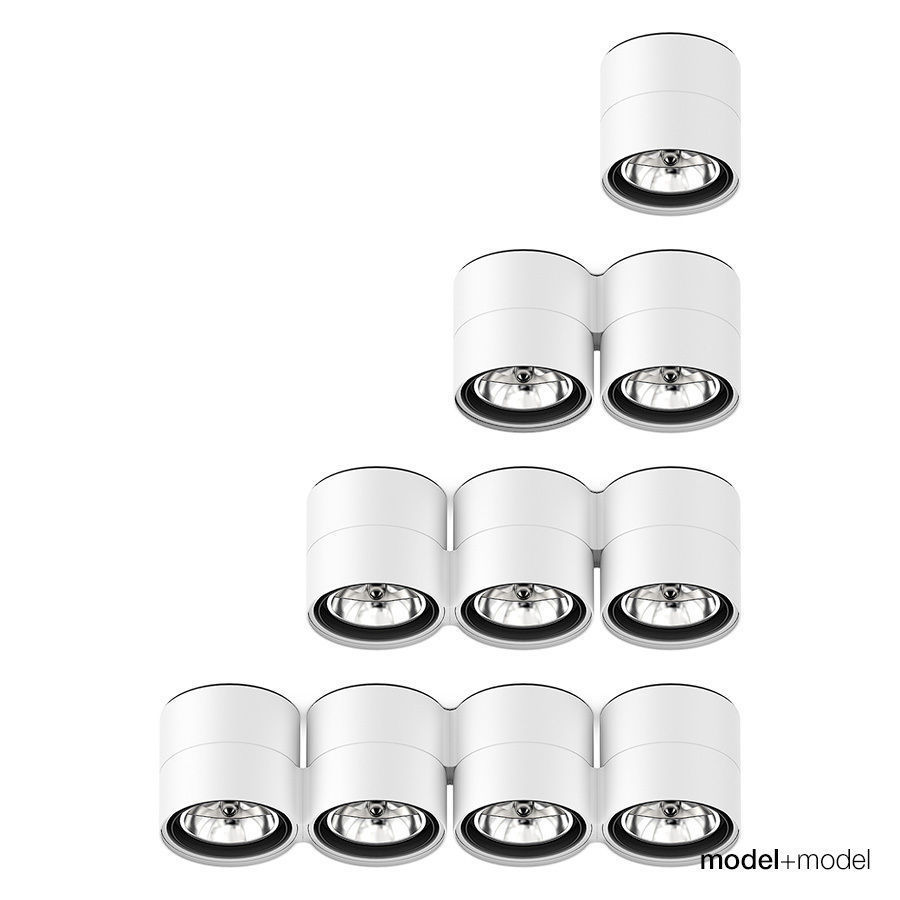 Deltalight Link spotlights 3D model_0