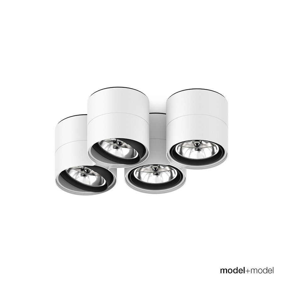 Deltalight Link spotlights 3D model_8