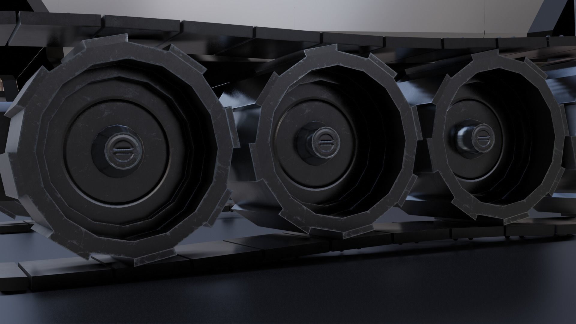 Tesla Cybertruck Low-poly 3D model_22