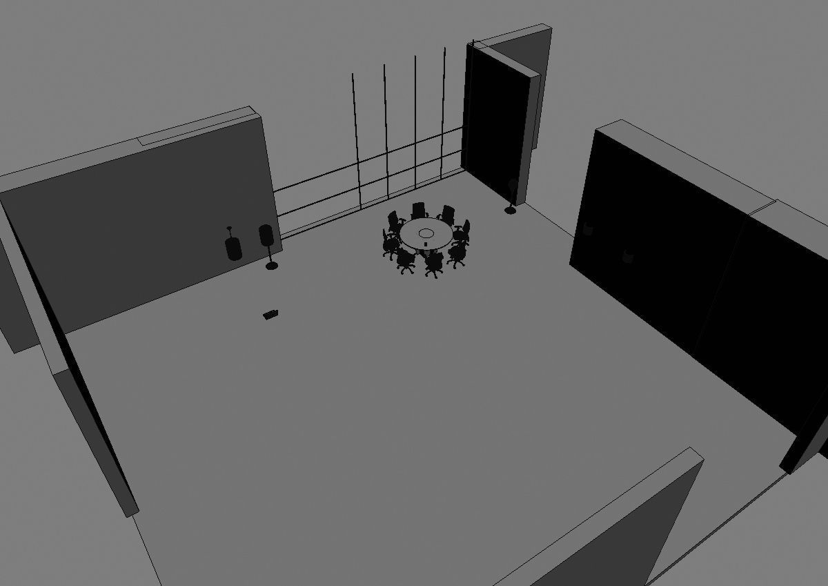 meeting room cd1266 a03 3D model_8
