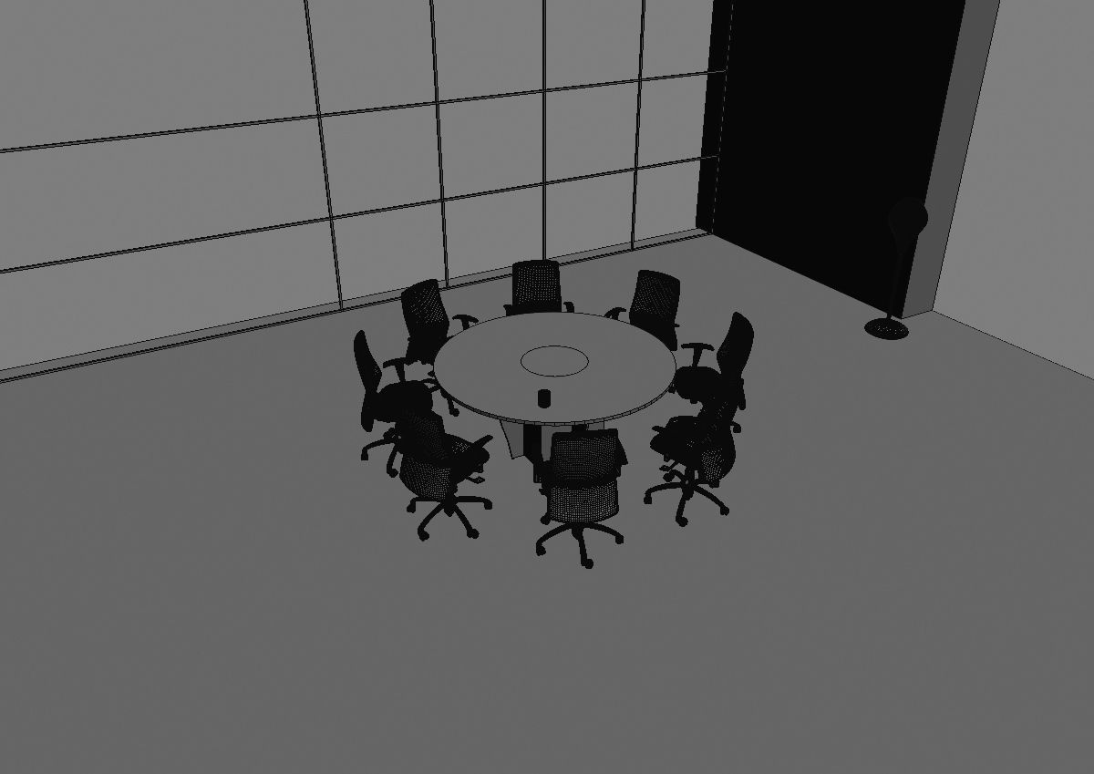 meeting room cd1266 a03 3D model_34