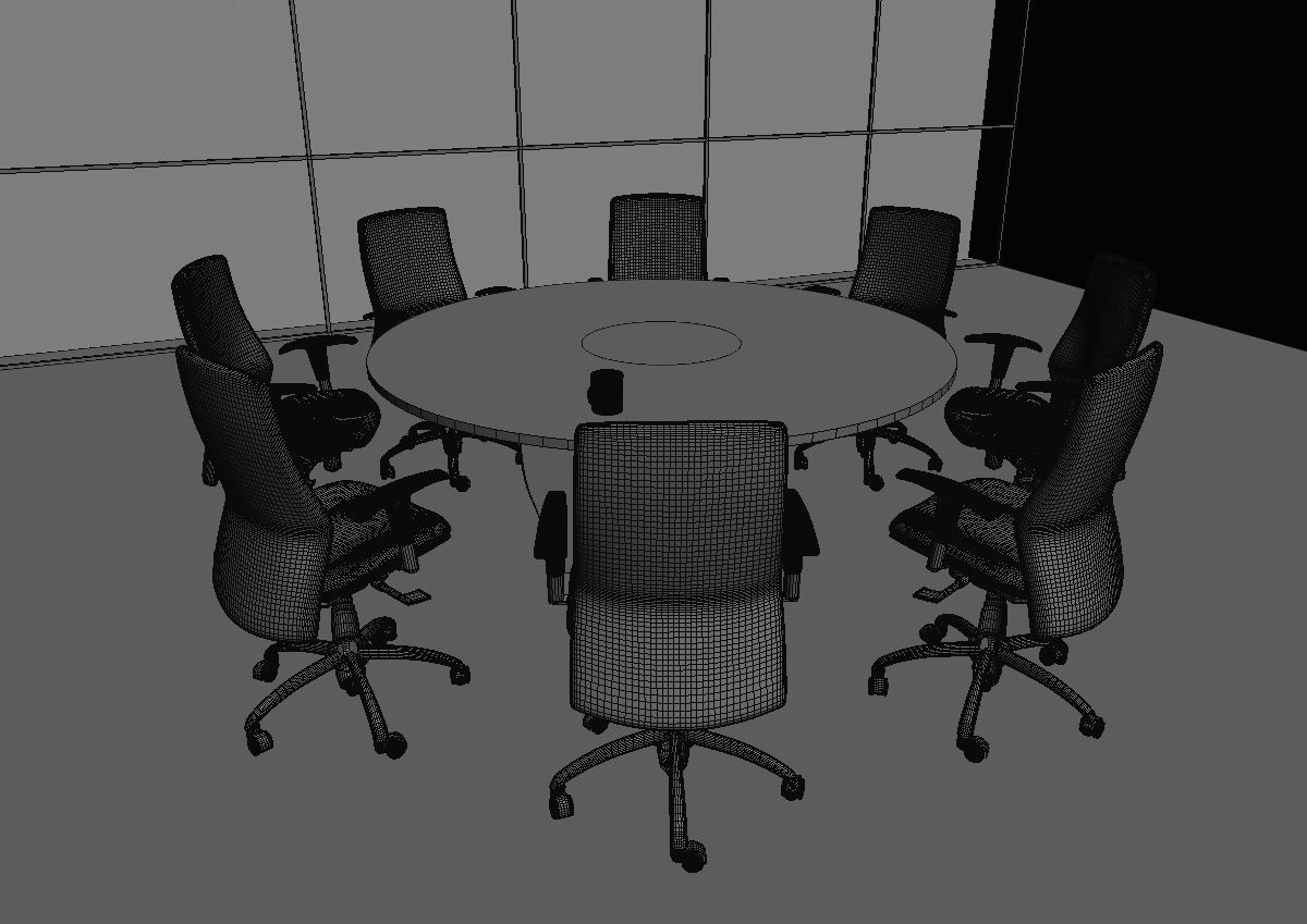 meeting room cd1266 a03 3D model_41