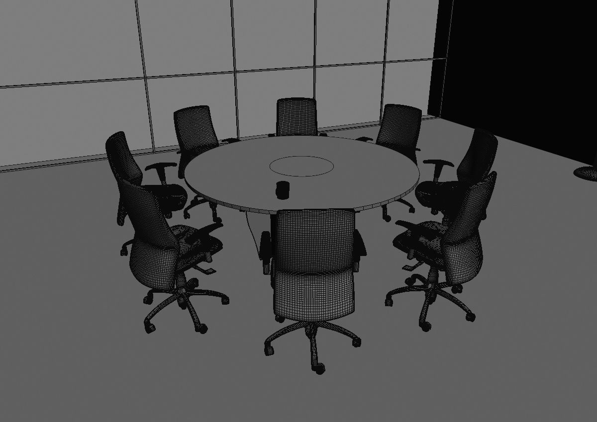 meeting room cd1266 a03 3D model_40