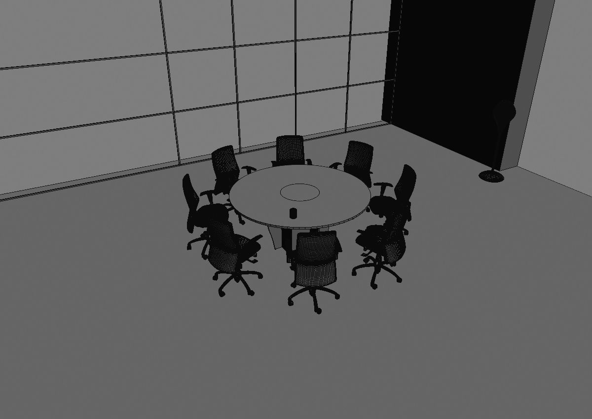 meeting room cd1266 a03 3D model_35