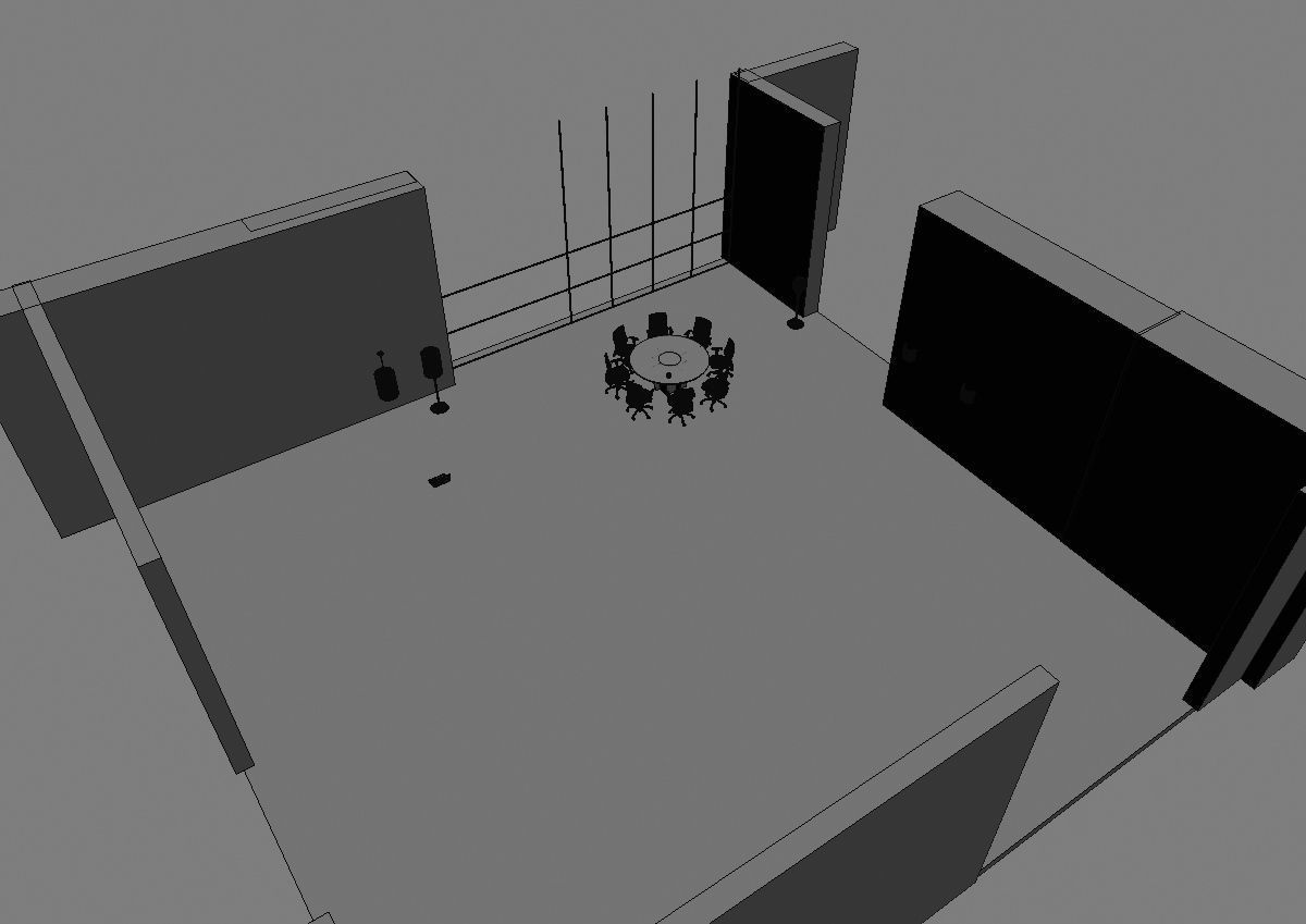 meeting room cd1266 a03 3D model_7