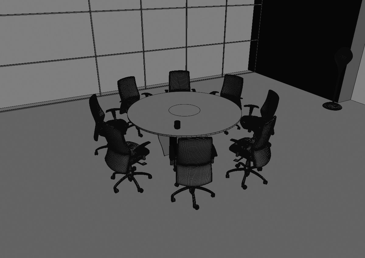 meeting room cd1266 a03 3D model_38