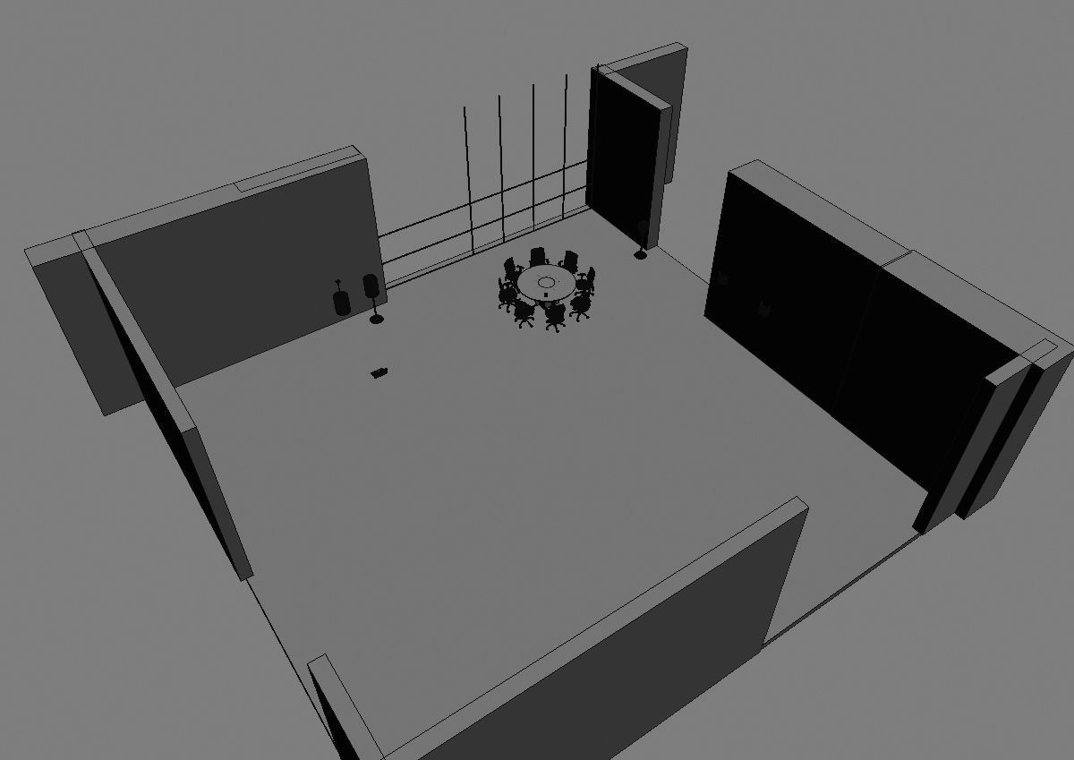meeting room cd1266 a03 3D model_5