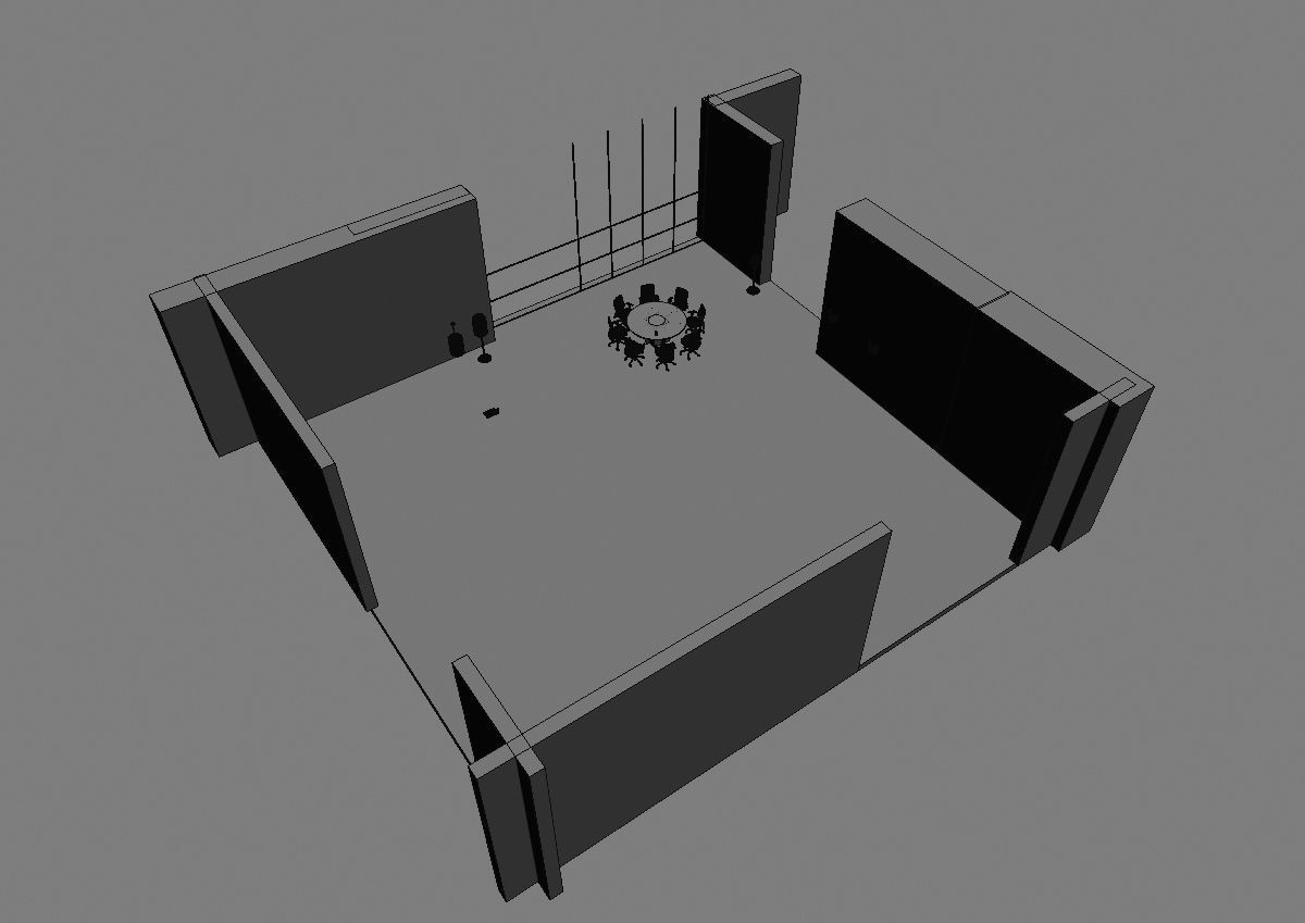 meeting room cd1266 a03 3D model_1
