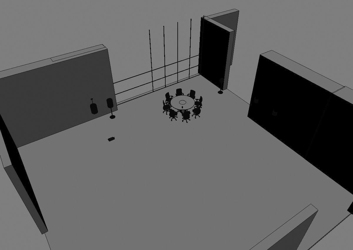 meeting room cd1266 a03 3D model_9